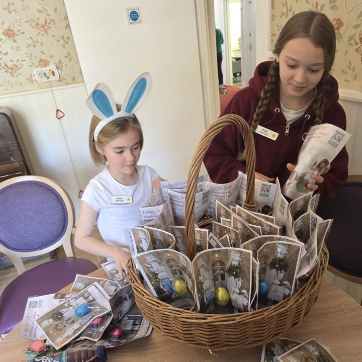 Easter Joy To Bampton Community With An Egg Hunt - Rosebank Care Home