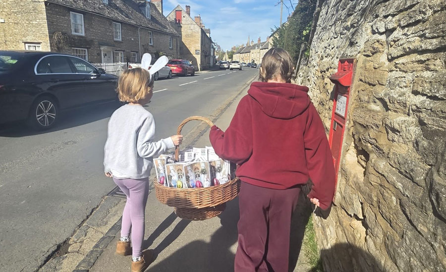 Easter Joy To Bampton Community With An Egg Hunt - Rosebank Care Home