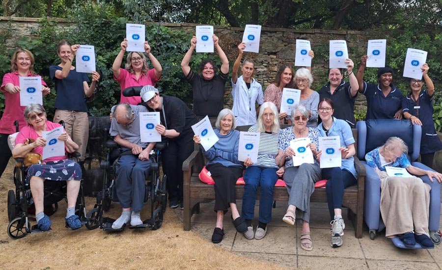 Rosebank Care Home Celebrates Perfect 10 Rating On carehome.co.uk