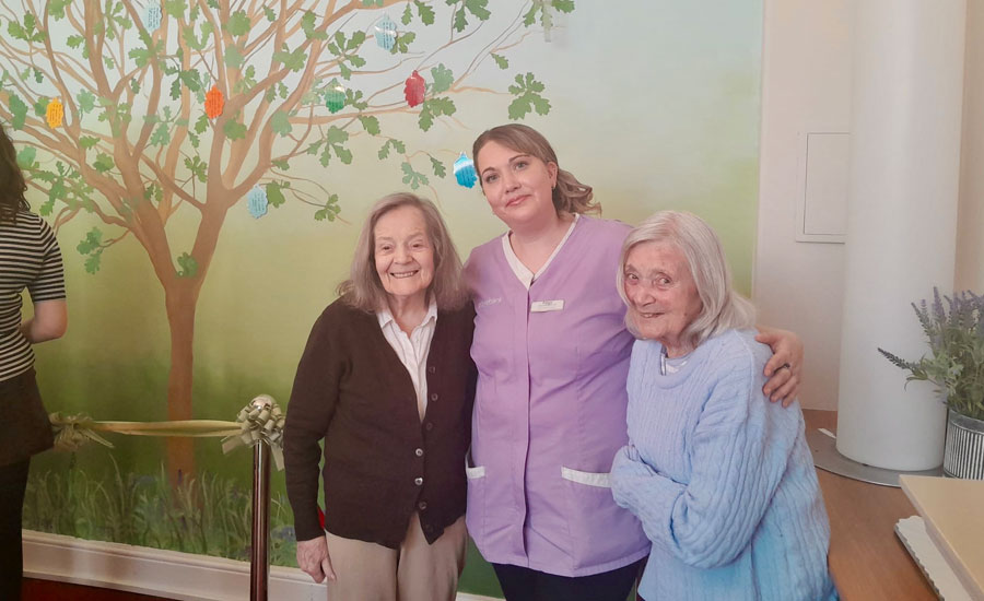 Wishing Tree Wall Brings Community Together At Rosebank Care Home