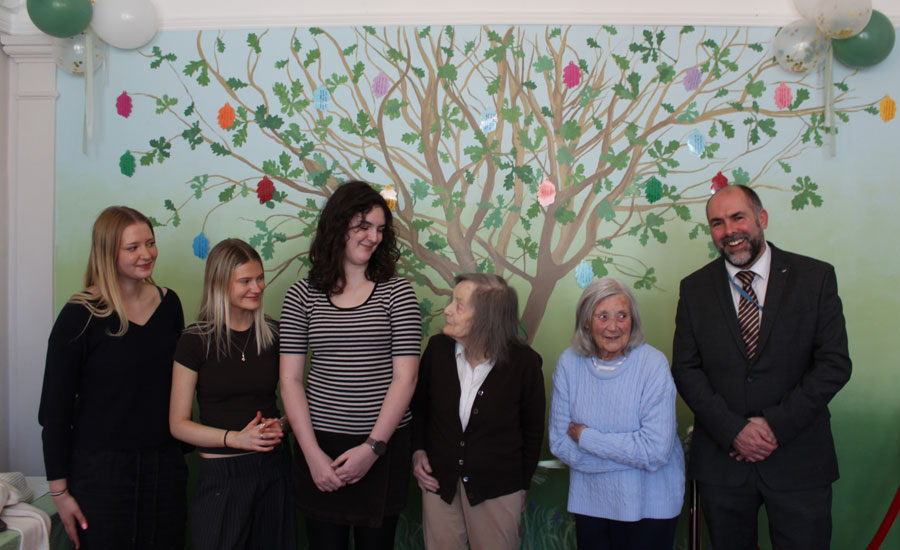 Wishing Tree Wall Brings Community Together At Rosebank Care Home